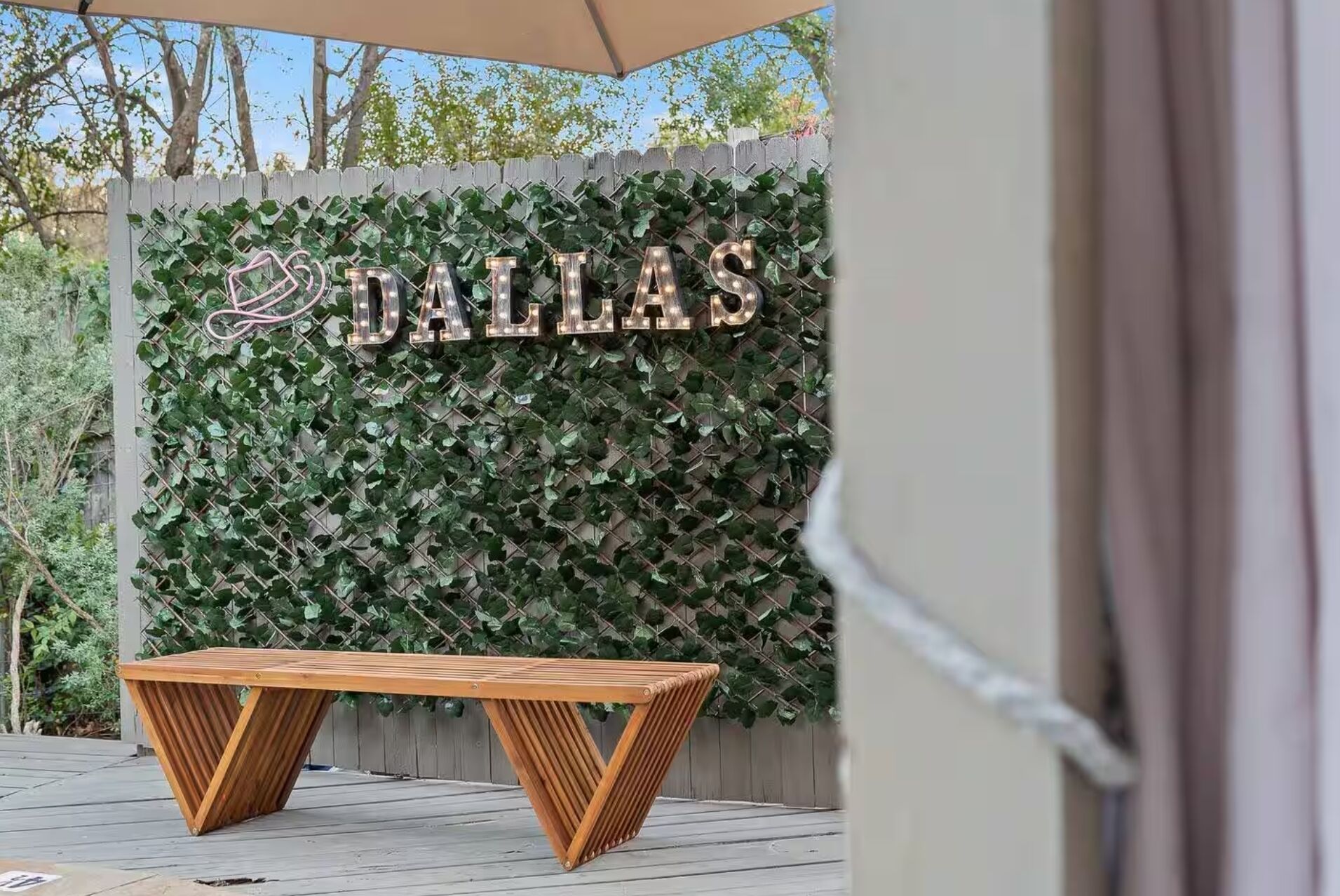 Overnattingsstedets uteområder