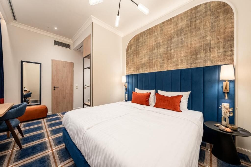 Phòng đôi Superior | Két bảo mật tại phòng, bàn, màn/rèm cản sáng 