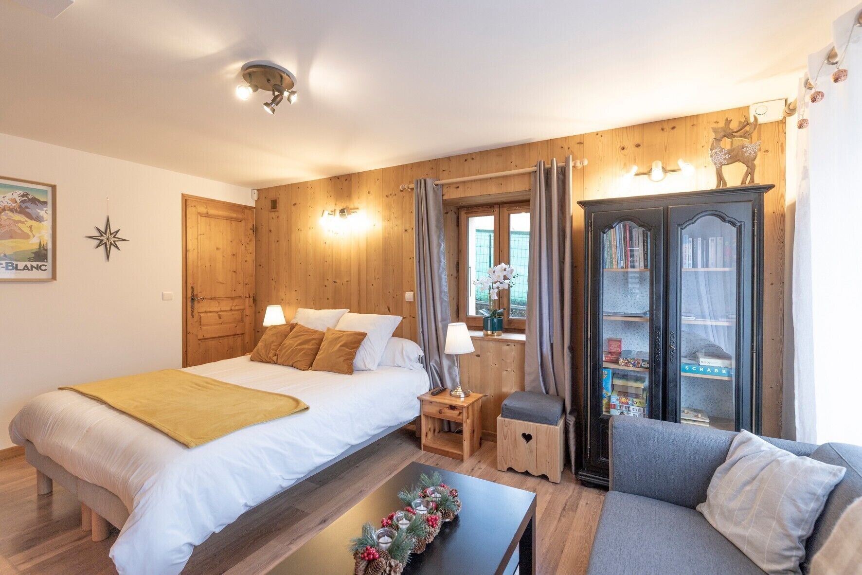 1 chambre, fer et planche à repasser, Wi-Fi, draps fournis