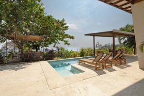Pool - Costa Rica Villa Retreat – Ocean Views, Pool, Near Beach, 3 Bedrooms (Santa Teresa)