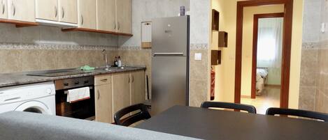 Apartment, 1 Double Bed with Sofa bed, Kitchen | Living area | 35-inch flat-screen TV with satellite channels