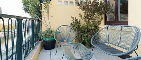 Apartment, Balcony, River View | Terrace/patio