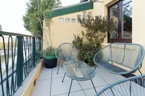 Apartment, Balcony, River View | Terrace/patio