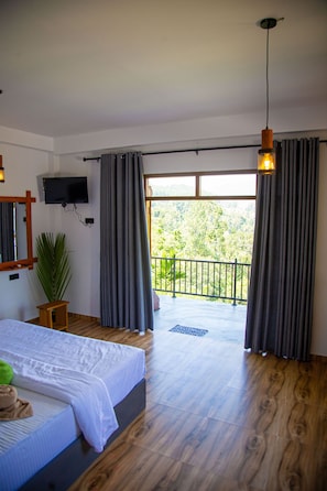 Habitación doble Deluxe, aire acondicionado, vista a la montaña