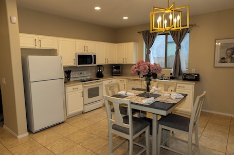 Private kitchen. Stay at The Margarita: Where Comfort Meets Style