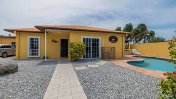 Voorkant van accommodatie