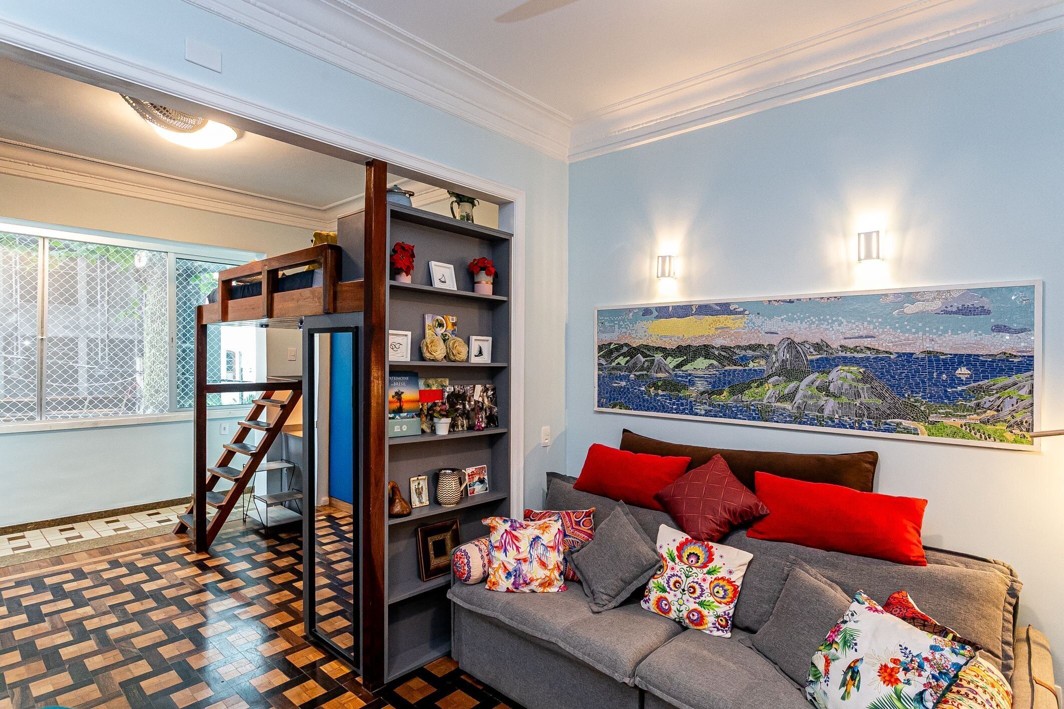 Apartamento | Área de estar | TV de tela plana