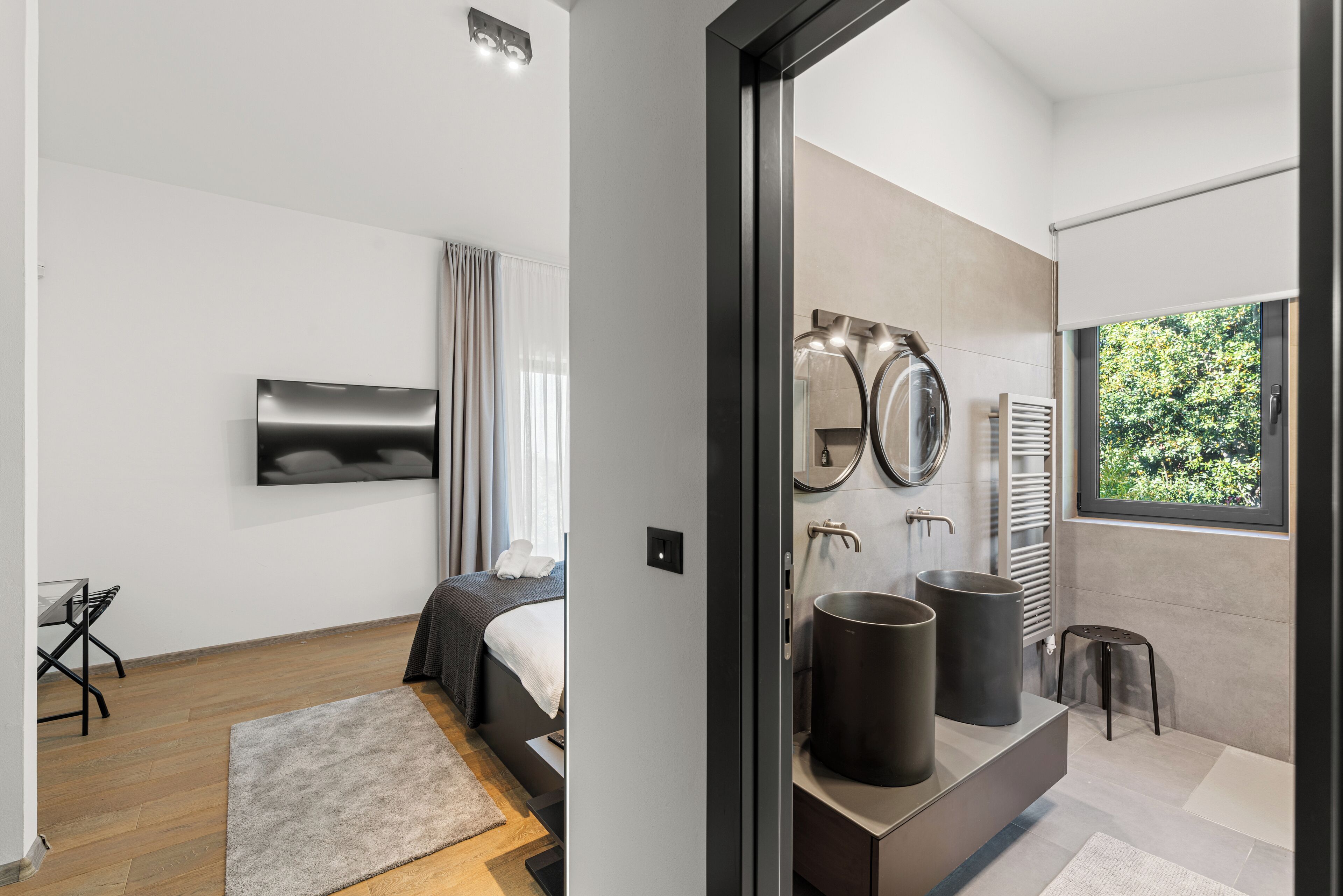 3 bedrooms, iron/ironing board, free WiFi, bed sheets - Villa Racozzi - Sea View, Heated Pool near Poreč (Rakovci)