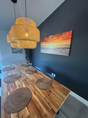 Dining - Stylish Palm Coast Home w/ BRAND NEW Private Heated Pool
& Tropical Haven! (Palm Coast)