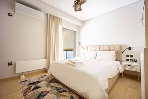 2 bedrooms, iron/ironing board, WiFi - Beachside Family Apartment - Available per month (Voula)