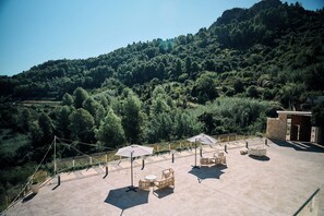 Terrace/patio - Casa Buganvilla in the heart of La Vall de Laguar (VC)