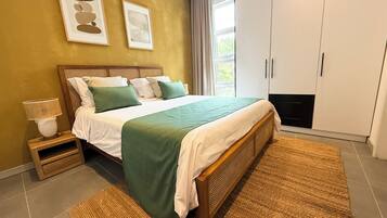 Appartamento, vista spiaggia | Wi-Fi gratuito