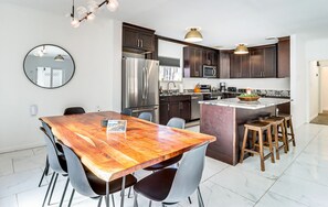 Fridge, microwave, oven, stovetop - Family Retreat with Pool, Game Room & Near Skiing (Cresco)