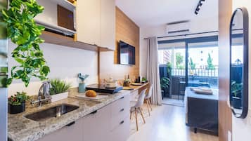 Apartamento conforto | Cozinha privada