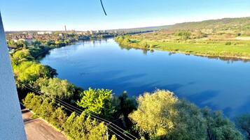 Blick von der Unterkunft