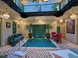 Indoor pool - Riad Lia ou Lik (Marrakech)