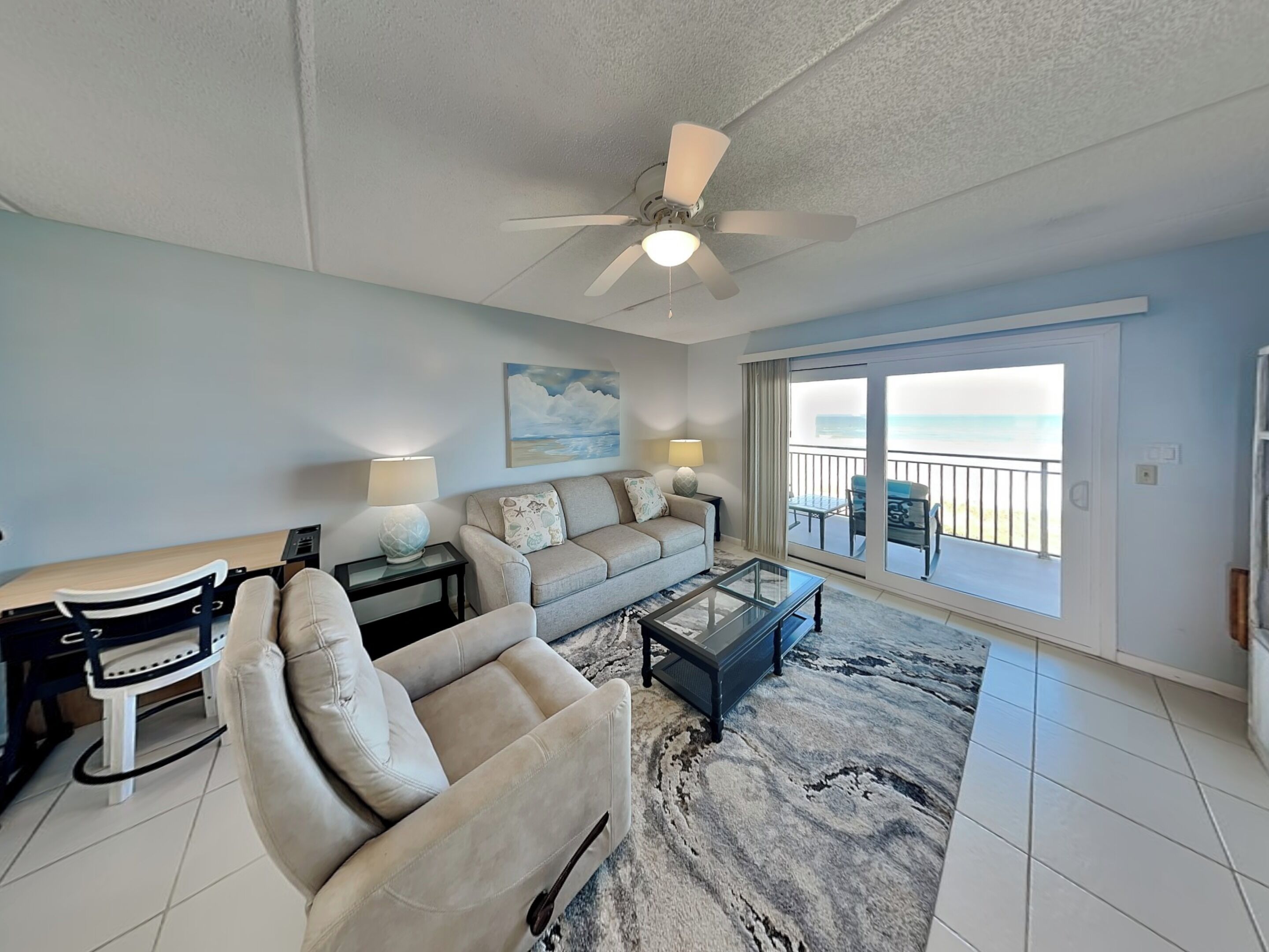 Condo (2 Bedrooms) | Living area