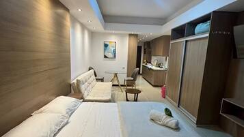 1 Schlafzimmer, Bügeleisen/Bügelbrett, WLAN