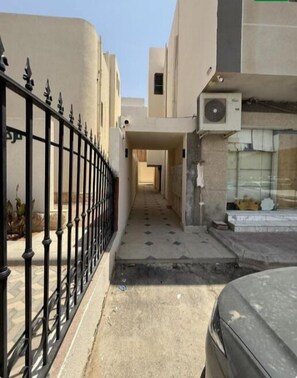 Majoituspaikan julkisivu