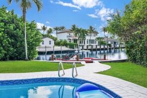 Pool - Waterfront Oasis with Pool, Hot Tub, & Games (Lighthouse Point)