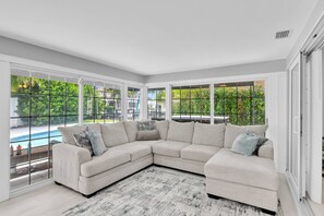 Smart TV, video games, stereo - Waterfront Oasis with Pool, Hot Tub, & Games (Lighthouse Point)