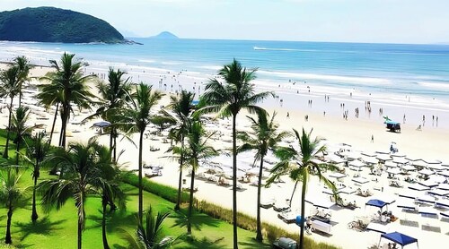 200m da praia c piscina e churrasqueira