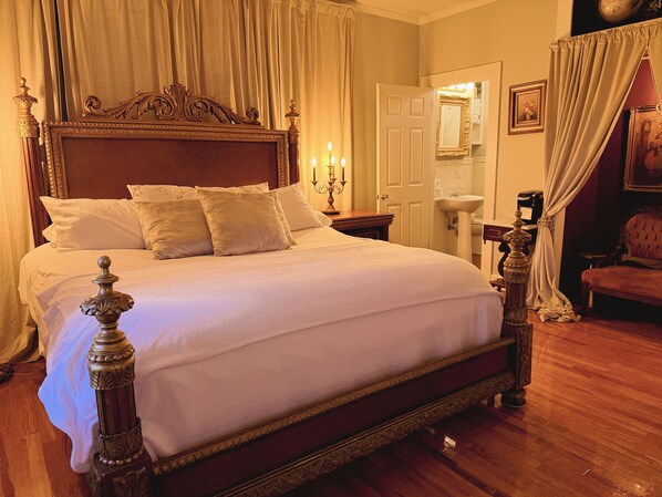 1 غرفة نوم ومكواة/لوح كي وواي فاي مجانًا وملاءات أسرّة