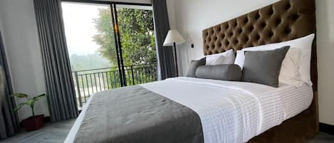 Deluxe-Doppelzimmer, Balkon, Bergblick | Kostenloses WLAN