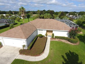 Exterior - Villa Anita: Spacious Villa with private pool (Inverness)