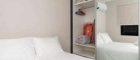 Apartment, City View | Blackout drapes, iron/ironing board, free WiFi