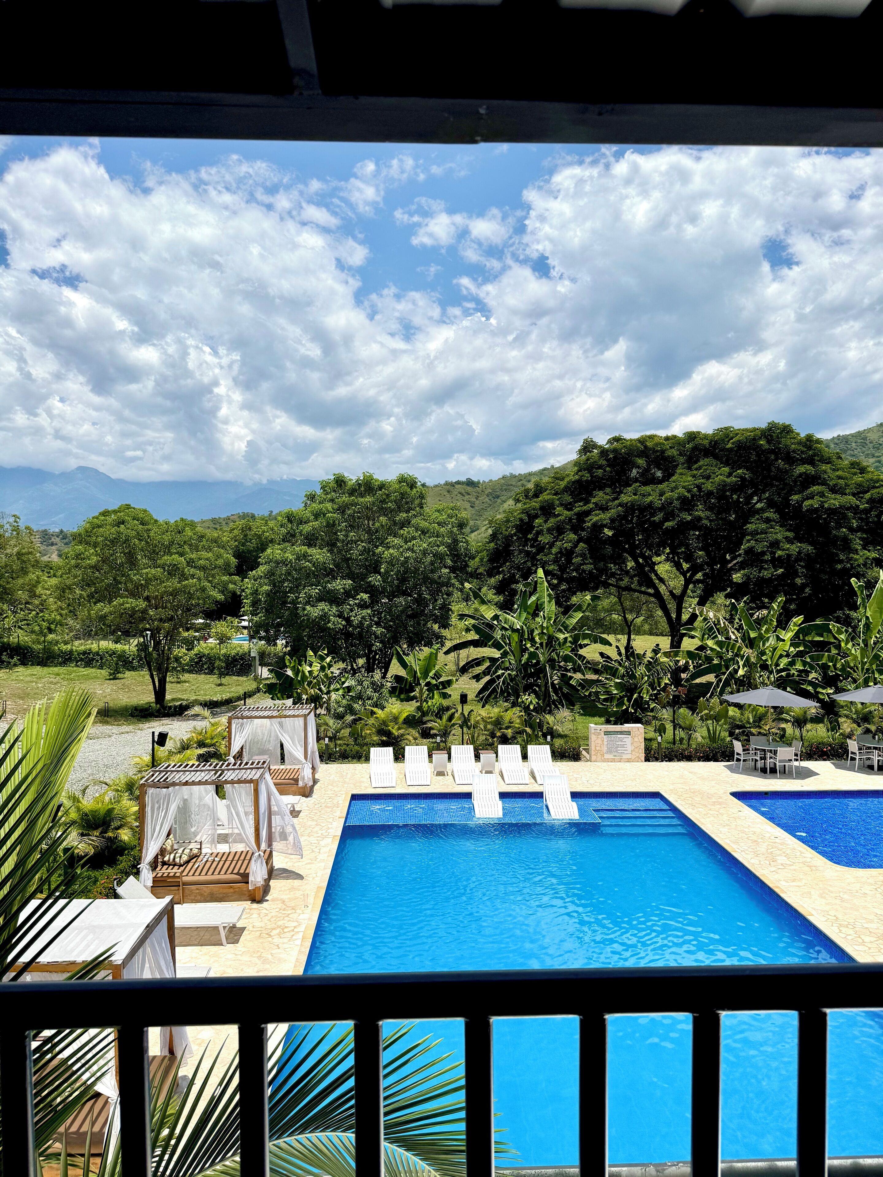 Superior Double Room, Pool View | Balcony view