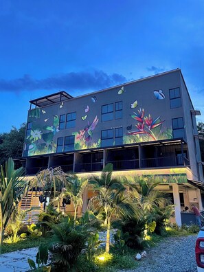 Fassade der Unterkunft