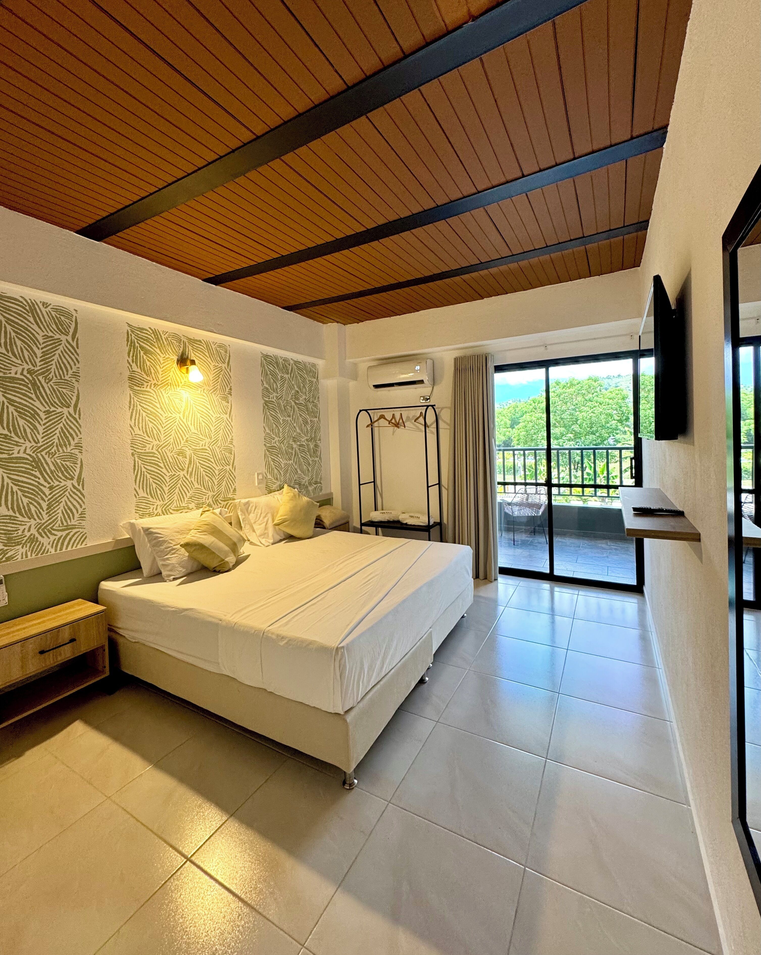 Superior Double Room, Pool View | Premium bedding, free WiFi, bed sheets