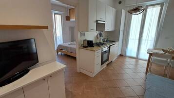 1 Schlafzimmer, Bügeleisen/Bügelbrett, kostenloses WLAN, Bettwäsche