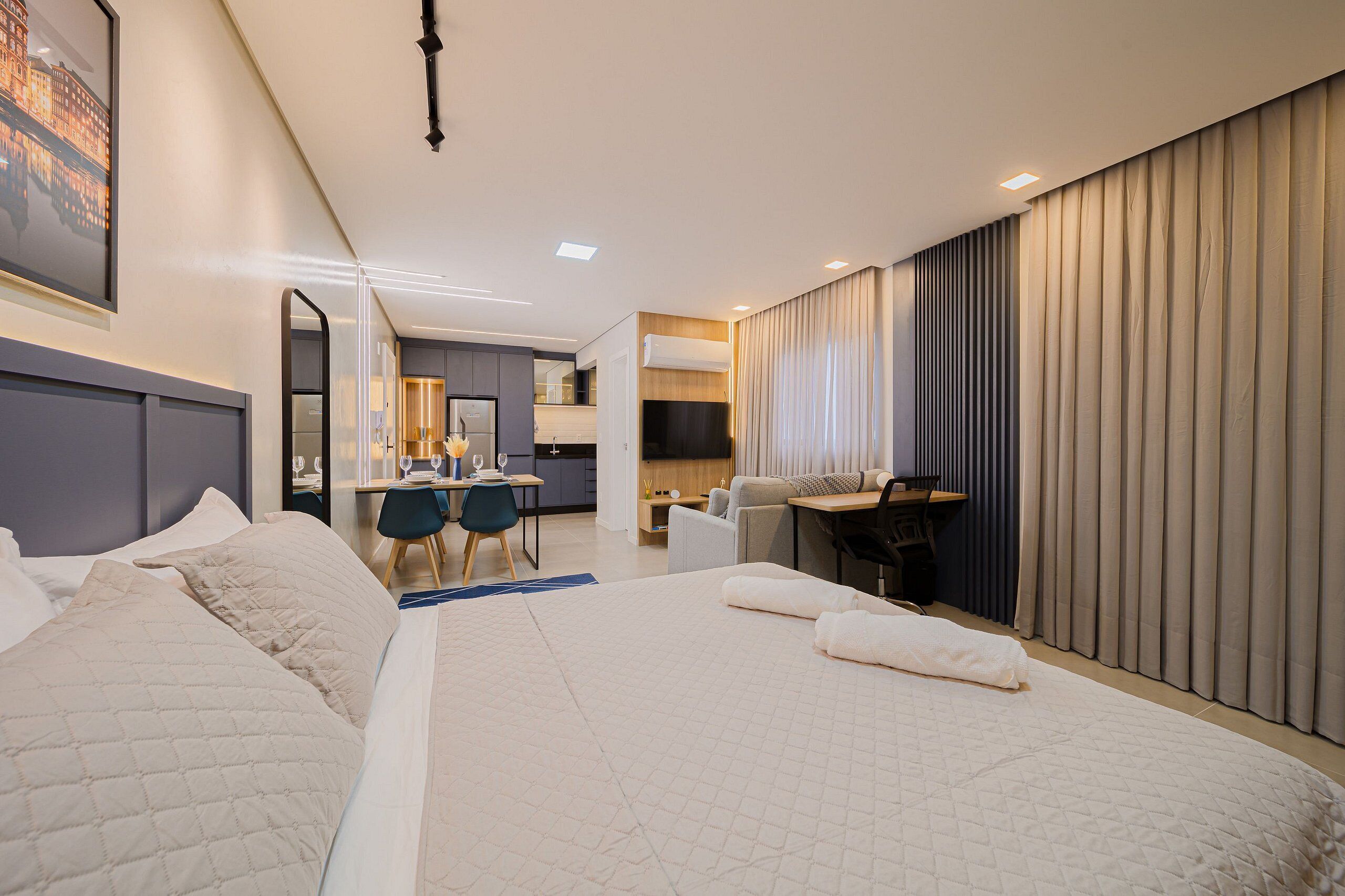Appartement | Espace de travail pour ordinateur portable, Wi-Fi gratuit