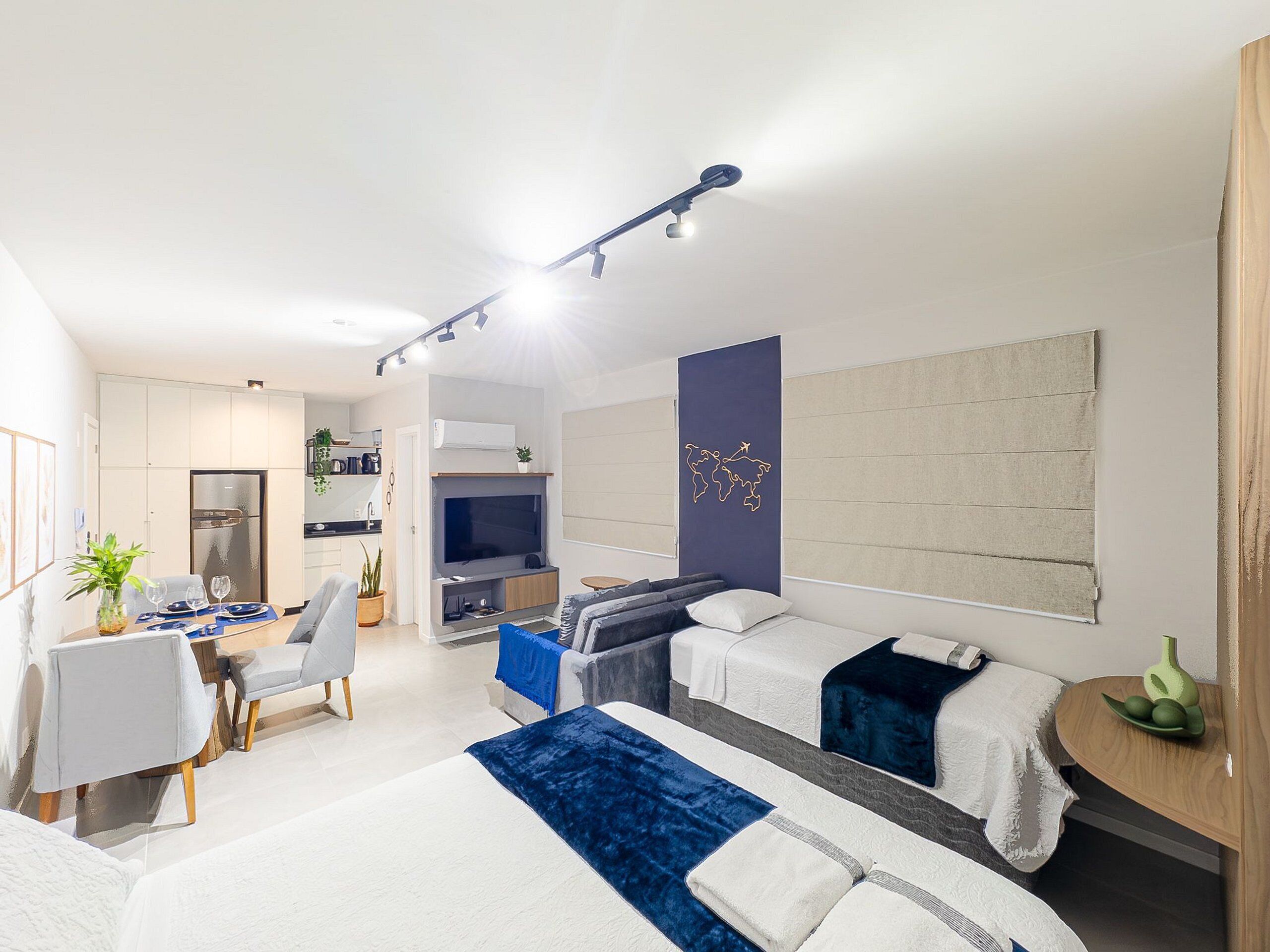 Apartment | Laptopgeeigneter Arbeitsplatz, kostenloses WLAN