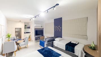 Apartment | Laptopgeeigneter Arbeitsplatz, kostenloses WLAN