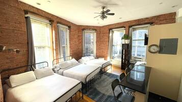 Iron/ironing board, WiFi, bed sheets