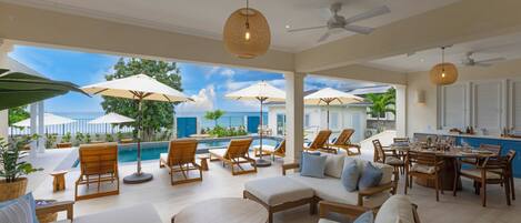 Villa, Ocean View | Terrace/patio