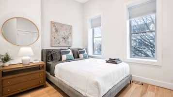 Desk, iron/ironing board, free WiFi, bed sheets