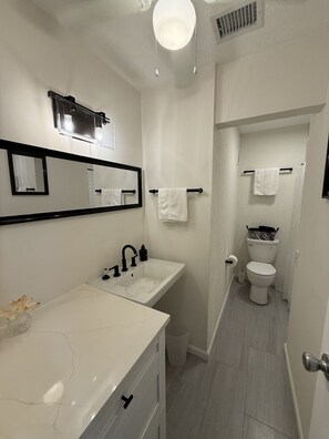 Haartrockner, Handtücher