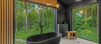 Luxury tree house inspired house located 5 miles from Ellicottville, NY