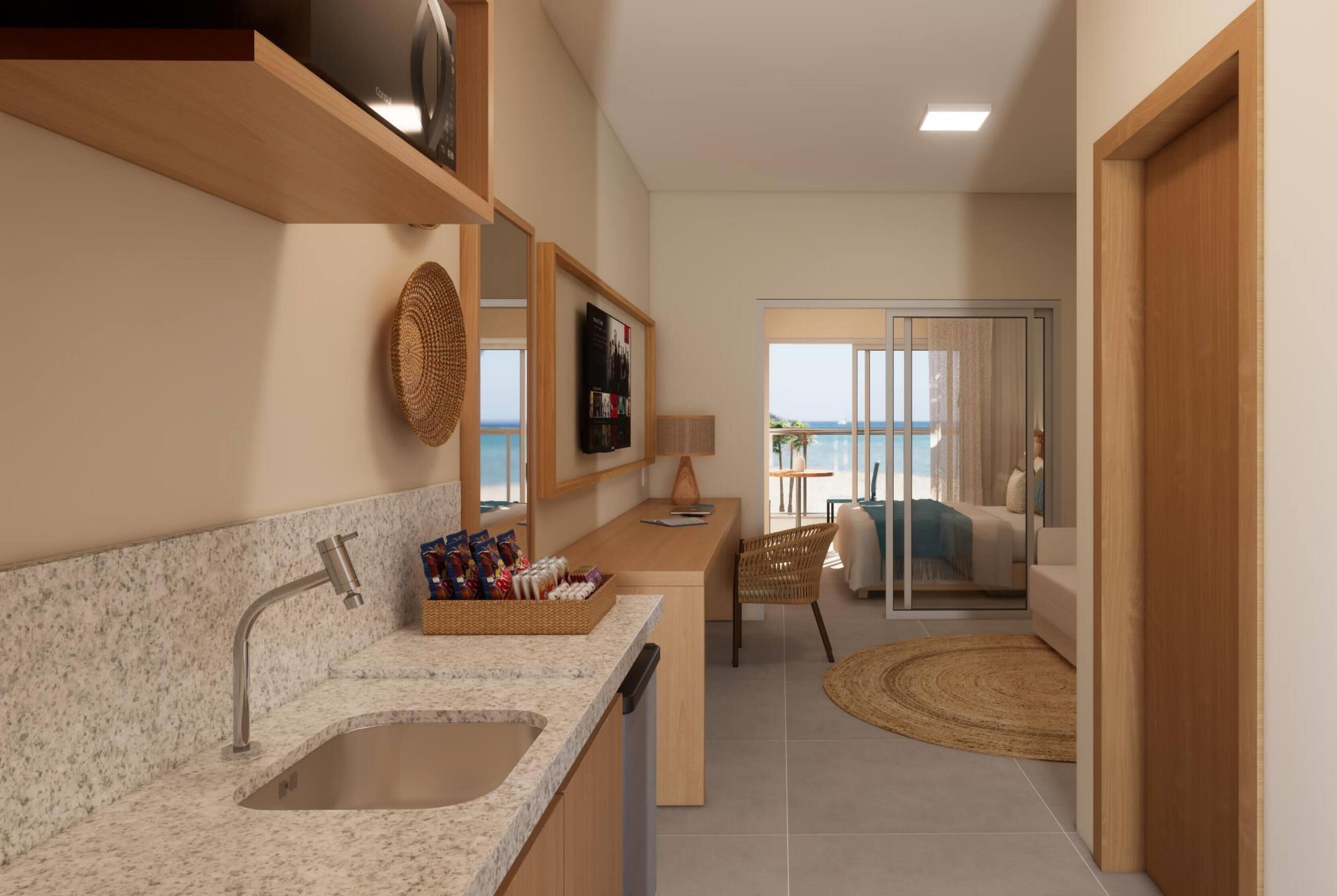 Deluxe Room, 1 Queen Bed with Sofa bed, Non Smoking, Ocean View