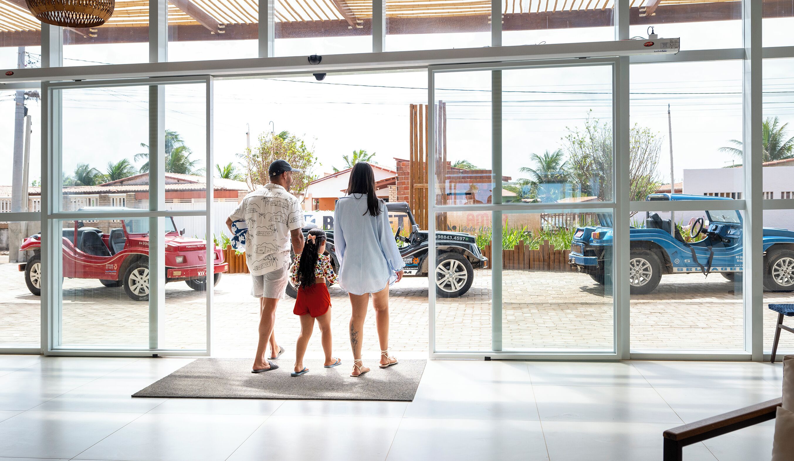 Façade de l’hébergement