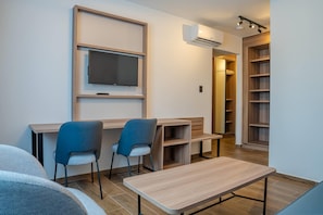 Suite, 1 kingsize bed, niet-roken, uitzicht op stad