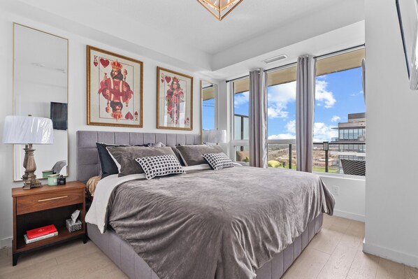 1 多间卧室、熨斗/熨衣板、旅行婴儿床、免费 WiFi