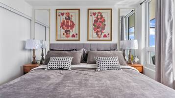 1 bedroom, iron/ironing board, travel cot, free WiFi