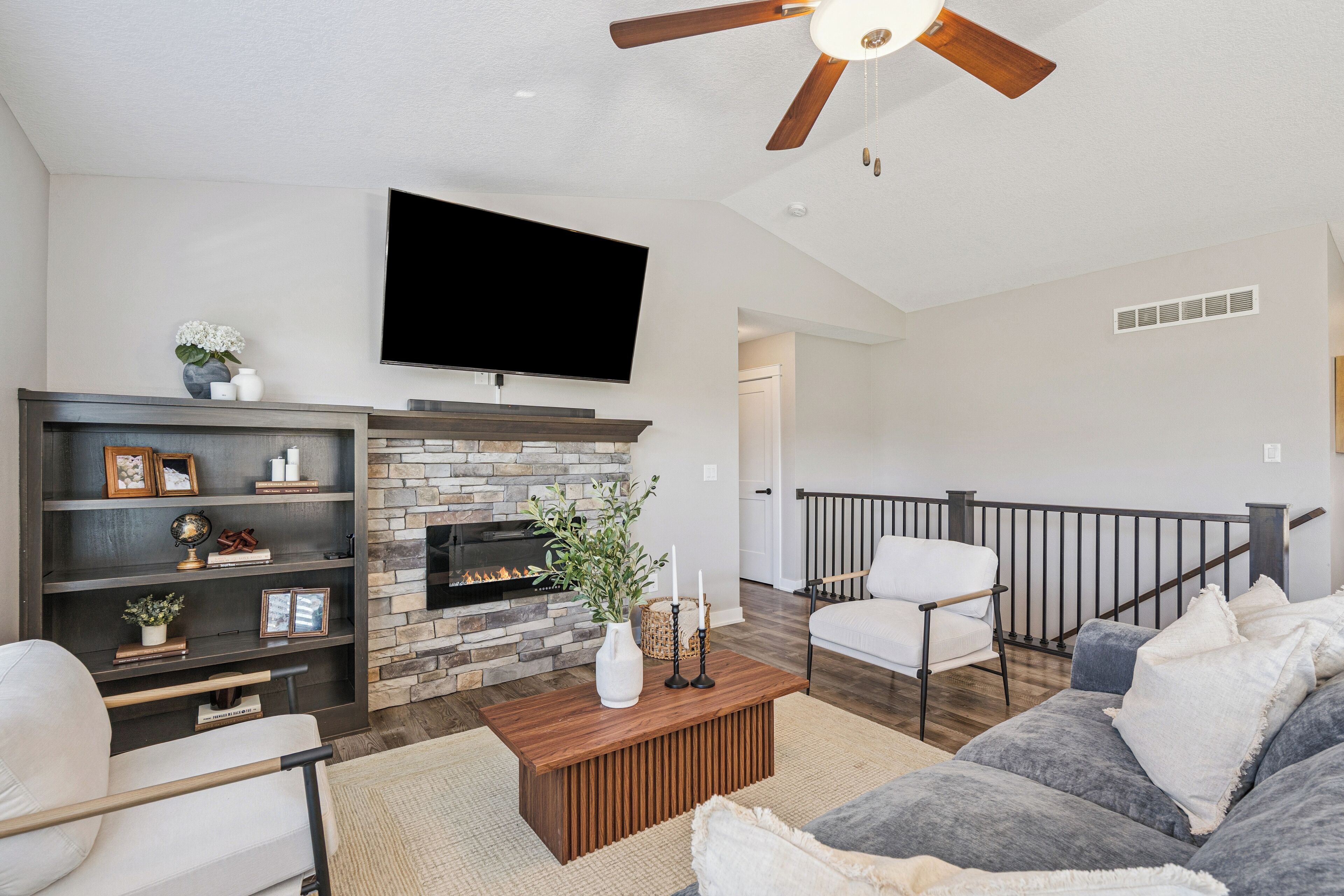 Televisor i llar de foc 