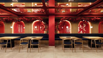 3 restaurantes; se sirven desayunos, almuerzos y cocina mediterránea 