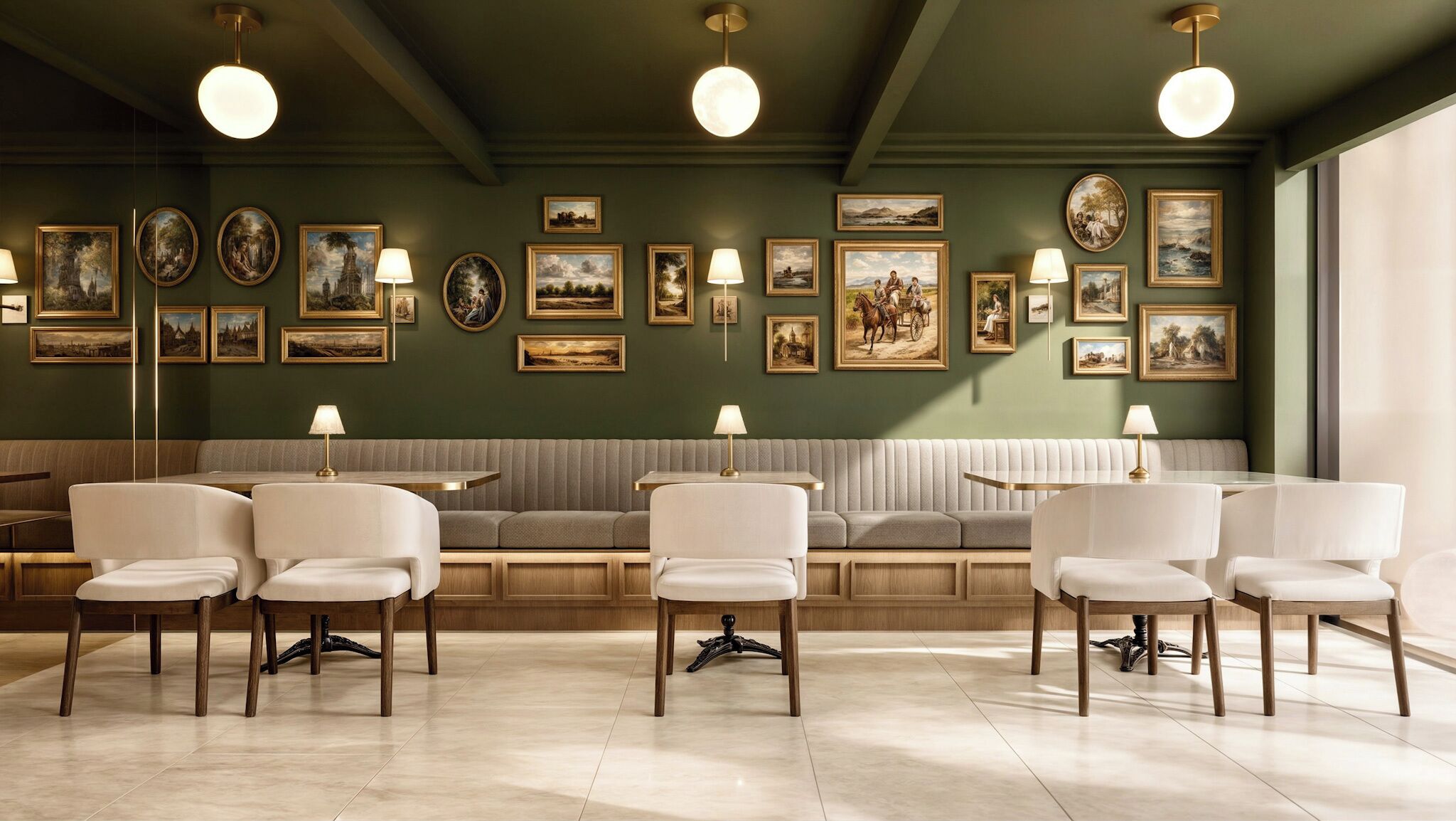 3 restaurantes, se sirven desayunos, comidas y cocina mediterránea